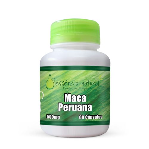 Maca Peruana 500mg 60 Cápsulas