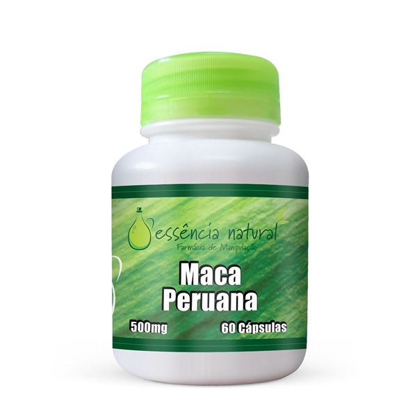 Maca Peruana 500mg 60 Cápsulas