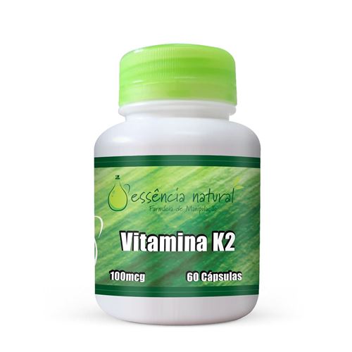 Vitamina K2 100mcg 60 Cápsulas