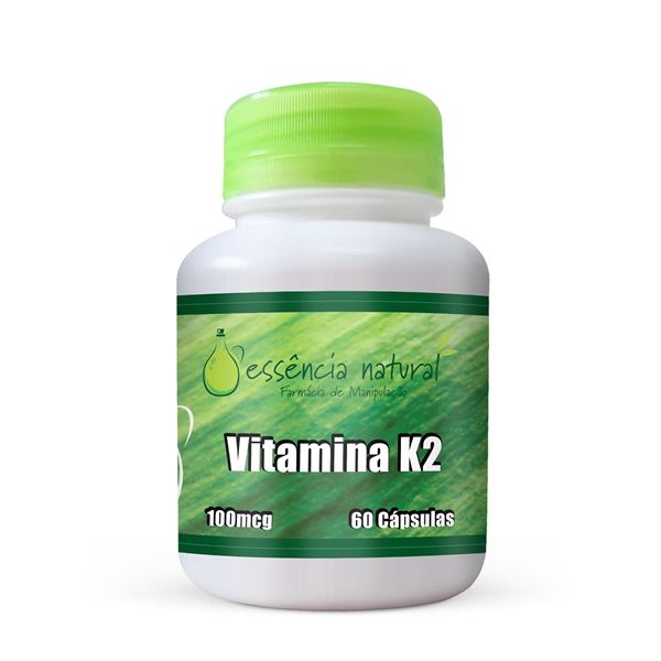 Vitamina K2 100mcg 60 Cápsulas