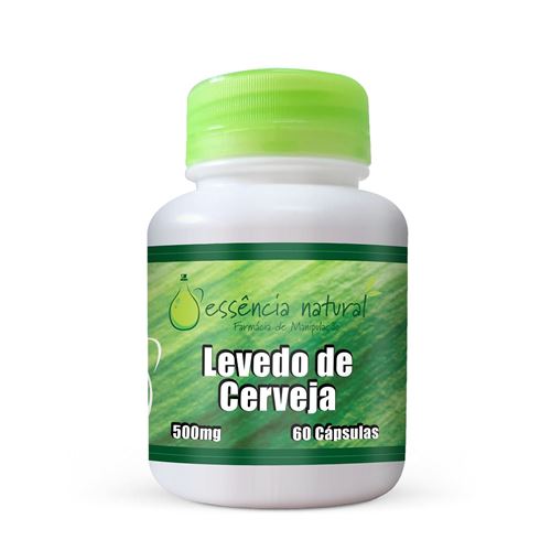 Levedo de Cerveja 500mg 60 Cápsulas